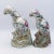 Large Mid Century Famille Rose Chinese Export Parrot Figurines - Set of Two For Sale In Tulsa - Image 6 of 12