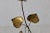 1970s Repoussé Metal Granite Floral Decoration Butterfly Detail For Sale - Image 5 of 10