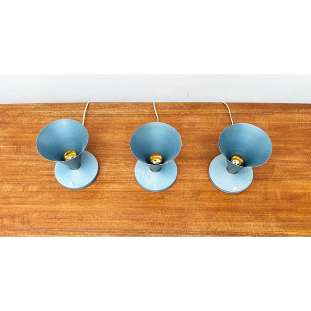 Mid-Century Modern Italian Table Lamps in the style of Stilnovo, 1960s, Set of 3 For Sale - Image 14 of 18