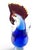 1970s Alessandro Barbaro 20th Century Italian Murano Art Glass Cockatoo Bird Sculpture For Sale - Image 5 of 7