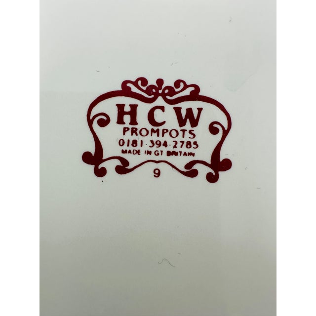 Pristine Jumbo Brakspear’s Pub Ashtray - 8.5" Unused Museum Grade - 1990s HCW Prompots Britain - Original Feet - Large Cigar Vide-Poche For Sale - Image 12 of 12