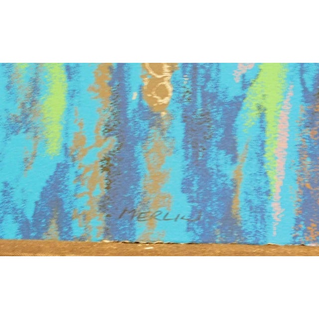 "Merlin" Original Limited Edition Serigraph by Robert Katona Pencil hand signed, titled and numbered by the artist Image...