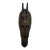 Vintage Malian Hand-Carved Wood and Metal African Tribal Mask For Sale