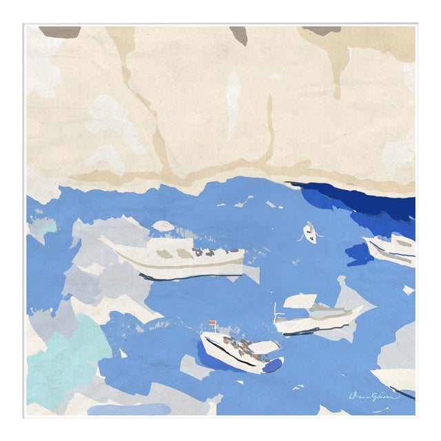 Fishing Bay, Late By Dana Gibson, Framed Art Print For Sale