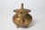 Vintage Middle Eastern Etched Brass Teapot For Sale - Image 4 of 14