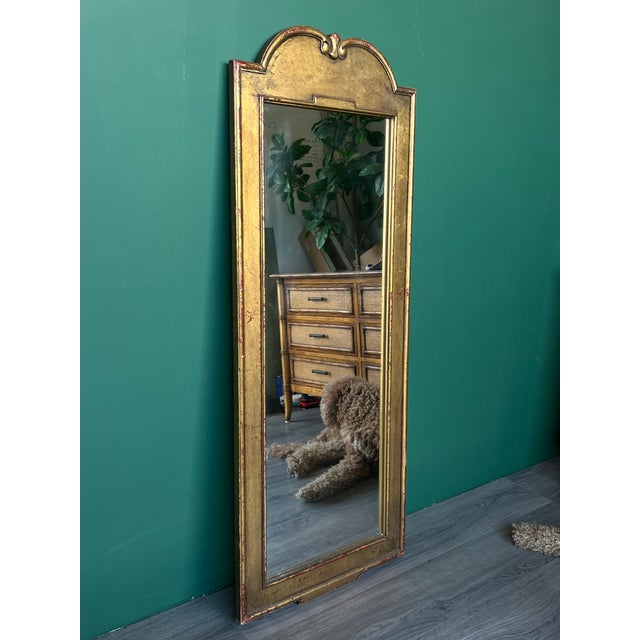 Late 20th Century French Style Gilt-Wood Mirror For Sale - Image 9 of 11