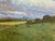 Early 21st Century Original Landscape With Hay Bales Oil Painting, Framed For Sale - Image 5 of 8