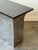 1980s 1980s Sally Sirkin Lewis Style Steel & Granite Console Table For Sale - Image 5 of 14