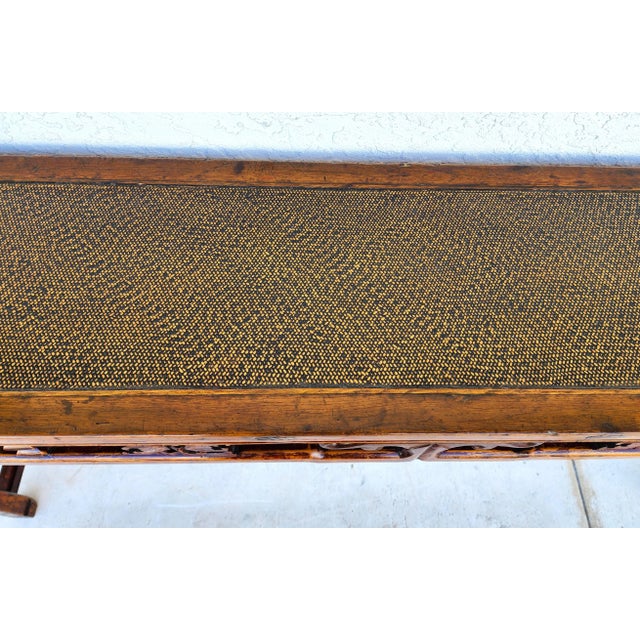 Antique Asian Ming Altar Console Sofa Table For Sale In Miami - Image 6 of 12