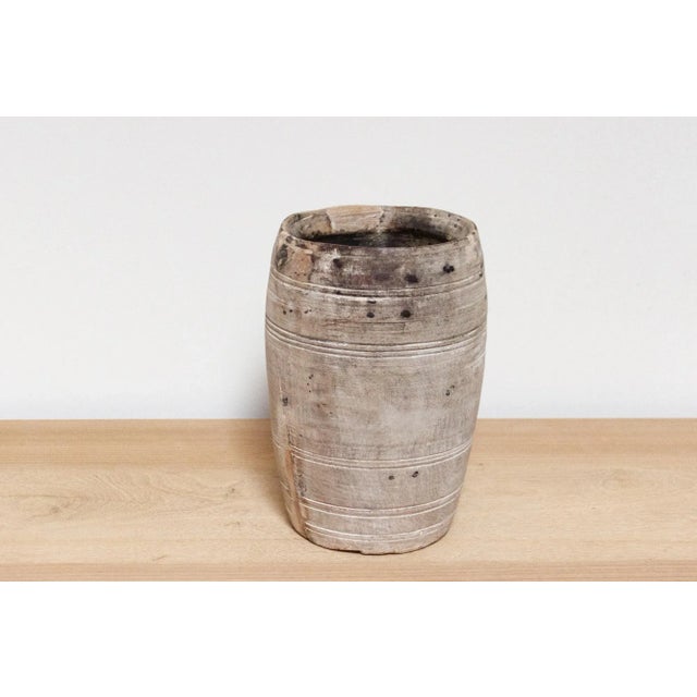 19th Century Antique Wooden Pot-Sat For Sale - Image 5 of 8