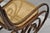 Vintage Mid Century Modern Thonet Style Bentwood & Cane Rocker Rocking Chair (B) For Sale - Image 11 of 18