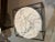 Warren Platner White Marble Coffee Table With Brass Wire Base For Sale - Image 4 of 6