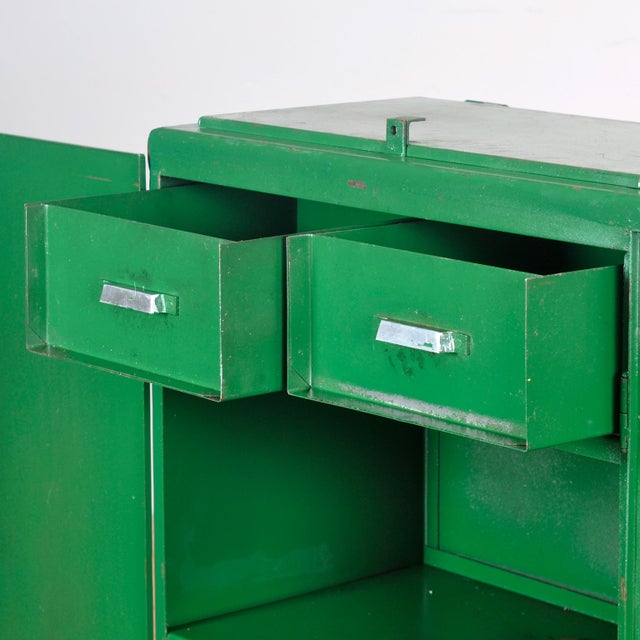 1960s Industrial Iron Cabinet, 1960s For Sale - Image 5 of 18