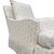 English Lee Industries Bullion Fringe Swivel Chair For Sale - Image 3 of 13
