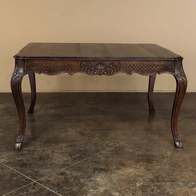 Antique Liegoise Writing Table With 2 Drawers For Sale - Image 10 of 13