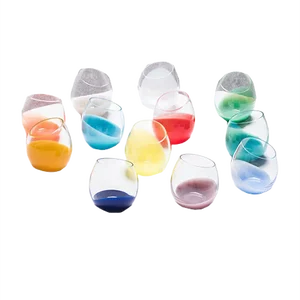 Fila Glasses by Karim Rashid for Purho Murano, Set of 6