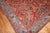 Textile Zabihi Collection Dragon Red Field Antique Heriz Serapi Rug - 9' x 11'8" For Sale - Image 7 of 12