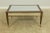 Neoclassical Etched Mirror Glass Coffee Table For Sale - Image 10 of 10