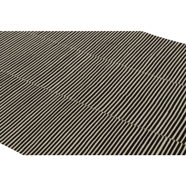 Handwoven in wool, this 5x7 contemporary Kilim is from an exciting new custom-capable flatweave collection by Rug & Kilim....