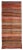 Textile Mid 20th Century Vintage Striped Turkish Kilim Rug For Sale - Image 7 of 7