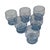 Small Swedish Blue Shot Glasses from Eda Glasbruk, 1930, Set of 6 For Sale - Image 6 of 8