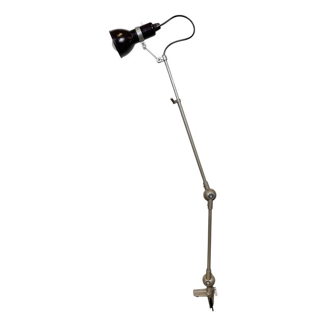 Vintage French Adjustable Table Lamp, 1960s For Sale