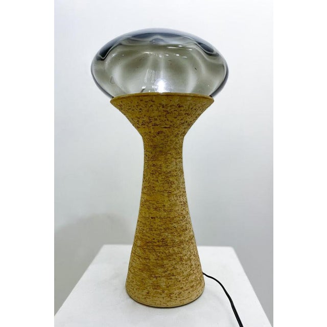 Mid-Century Modern Ceramic Table Lamp, 1970s For Sale - Image 3 of 6