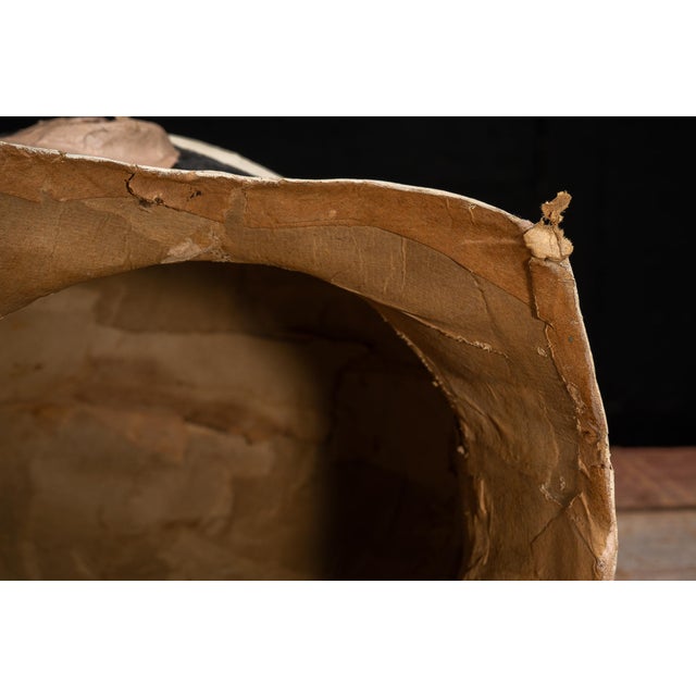 Early 20th Century Papier Mache Carnival Character Mask For Sale - Image 11 of 15
