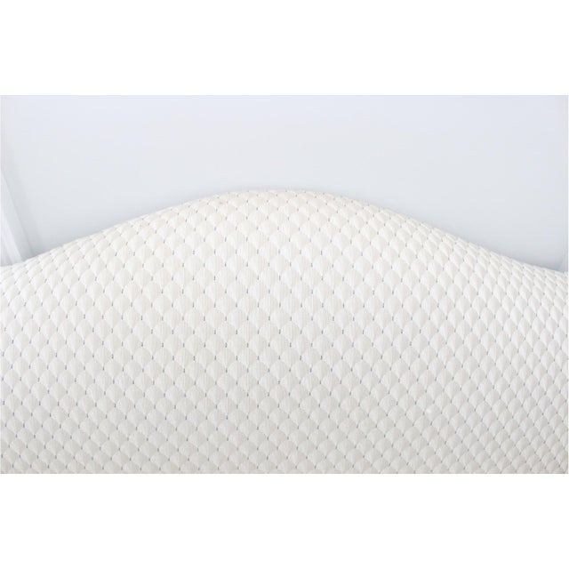 Wood 1990s Stone Mountain Camel-Back Settee For Sale - Image 7 of 9