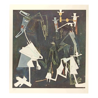Wifredo Lam, Untitled Surrealist Composition, 1970s, Lithograph For Sale