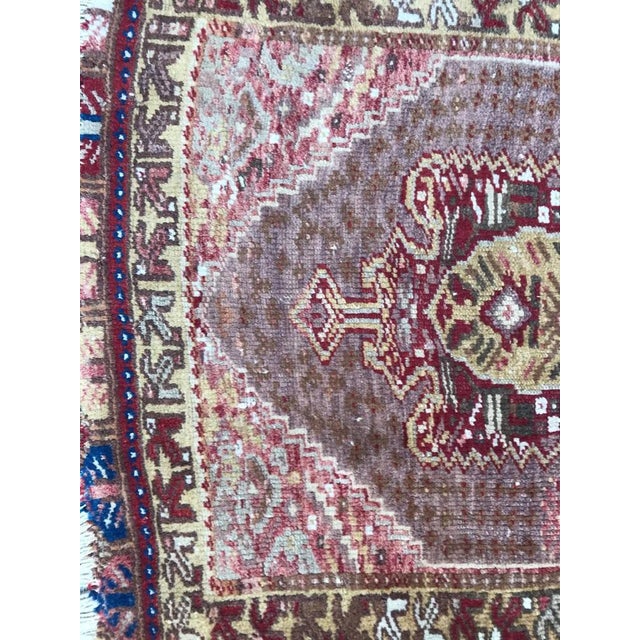 Small Turkish Yastik Rug For Sale - Image 12 of 16