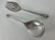 Metal 1970s Georg Jensen Sterling Silver Serving Spoon & Fork, Acorn For Sale - Image 7 of 10