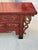 Chinoiserie Mid 19th Century Traditional Chinese Antique Red Lacquered Wooden Table For Sale - Image 3 of 6