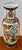 Vintage Chinese Satsuma Style Porcelain Vase Large Geisha Floral Motif 23" For Sale - Image 12 of 18