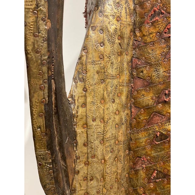 Brown Senufo Bird Sculpture For Sale - Image 5 of 7