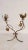 Gold Wrought Iron Candelabra, Spain, 1950s For Sale - Image 8 of 8