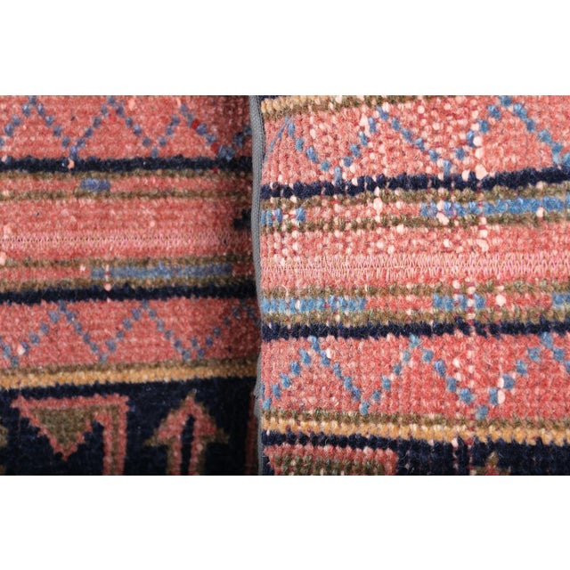 Turkish Oushak Rug Pillow Cover - a Pair For Sale - Image 4 of 5