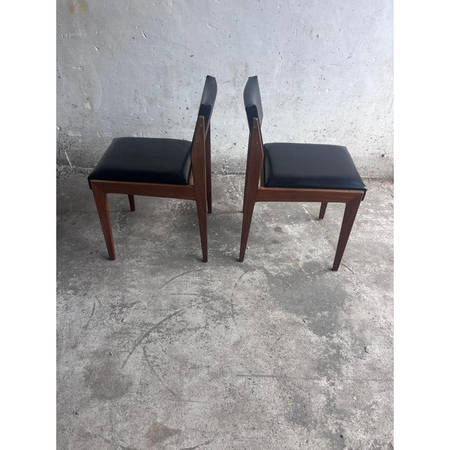 Mid-Century Modern Dining Chairs, 1960s, Set of 2 For Sale - Image 4 of 9