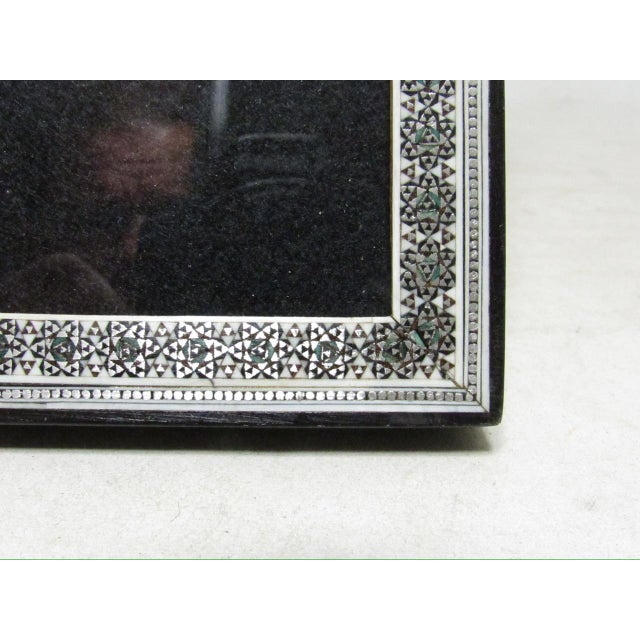 English Antique Anglo Indian Micro-Mosaic Photo Frame For Sale - Image 3 of 13