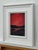 Red Crimson Evening Glow - Miniature Abstract Landscape Art by Contemporary Artist 2025 For Sale - Image 8 of 13