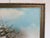 Blue Late 20th Century Listed Artist Hewett Jackson Original Oil Painting | Tall Ship Seascape | Framed For Sale - Image 8 of 14