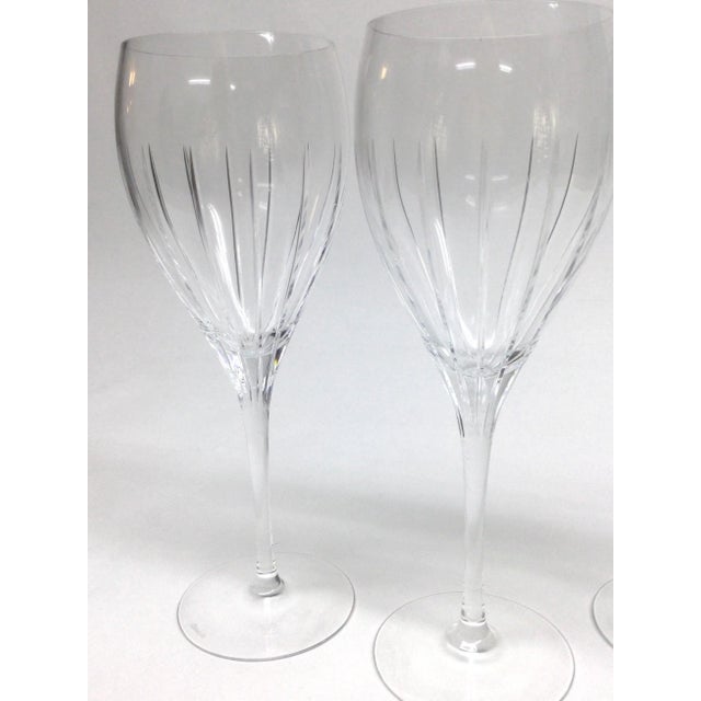 Art Deco Vintage French Christofle Iriana Water Goblets For Sale - Image 3 of 12