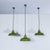 1940s Classic Green Hanging Lamp from Revo, 1940s For Sale - Image 5 of 10