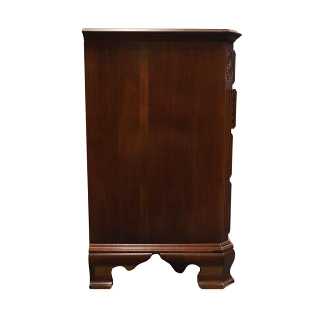 Ethan Allen Court Solid Cherry Traditional Style 74" Triple