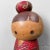 Beautifully creative (sosaku) kokeshi made by Hiroe Fukushima in 1975. This rare vintage kokeshi bears the signature of...
