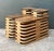 Vintage Stacked Rattan Side Tables After Frankl - A Pair For Sale - Image 9 of 12