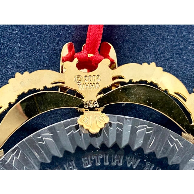 Traditional Vintage 2002 Official White House Historical Association Christmas Ornament - The East Room Centennial (New in Box) For Sale - Image 3 of 13