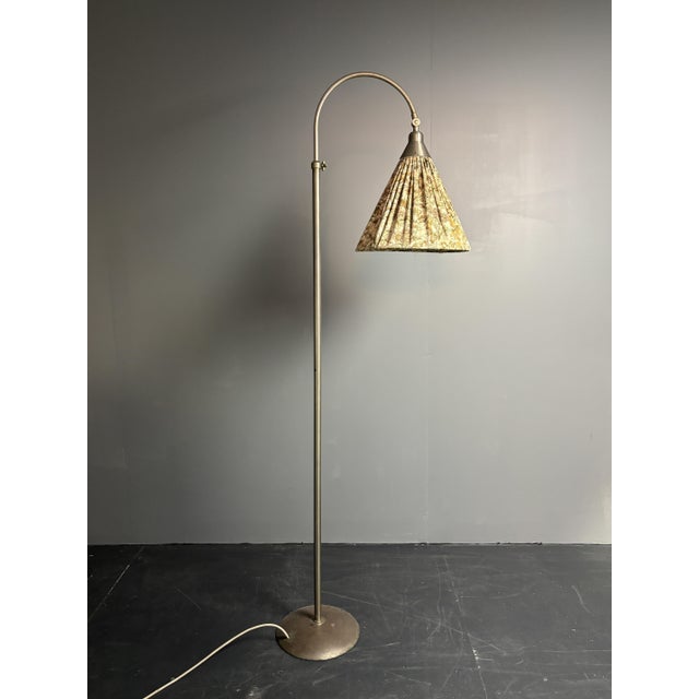 Dutch Art Deco Bauhaus Giso 451 Arc Floor Lamp by Willem Hendrik Gispen, 1920s For Sale - Image 17 of 17