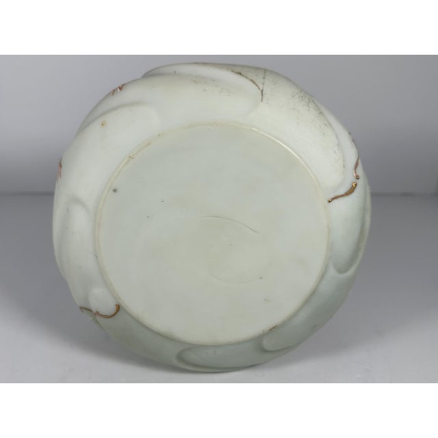 White 19th Century Wave Crest Jewelry Box: C.F. Monroe Helmschmied Swirl Opal Ware For Sale - Image 8 of 10
