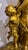 Late 19th Century French Louis XV Style Ormolu Bronze Mantel Clock For Sale - Image 5 of 12